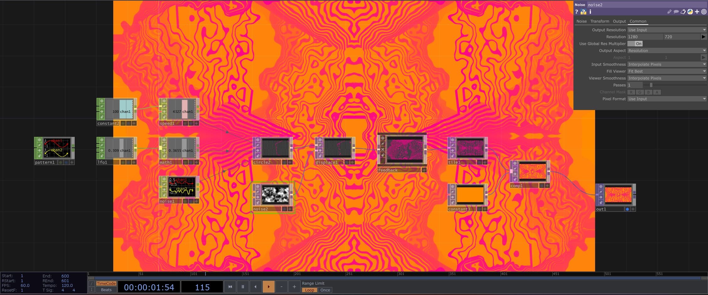TD Psicodelic visuals